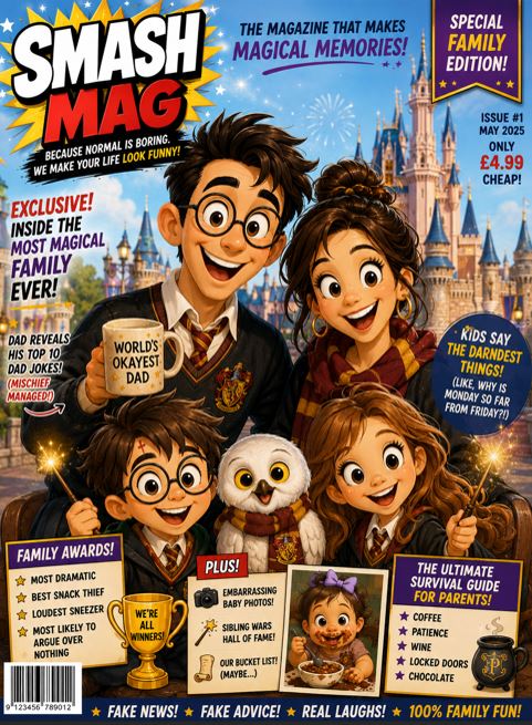 Disney magazine cover
